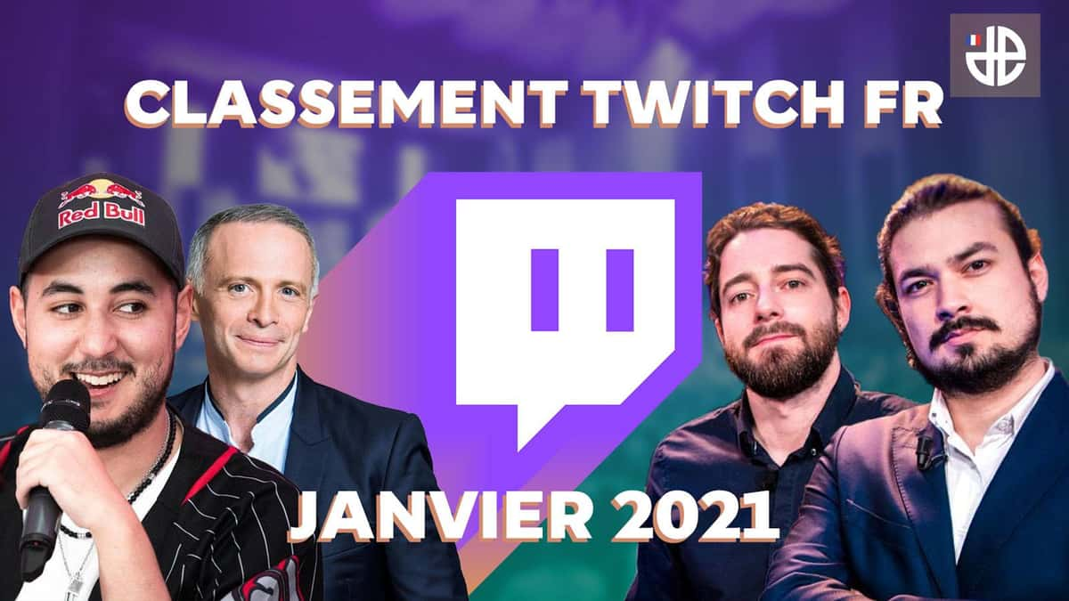 classement twitch fr janvier 2021