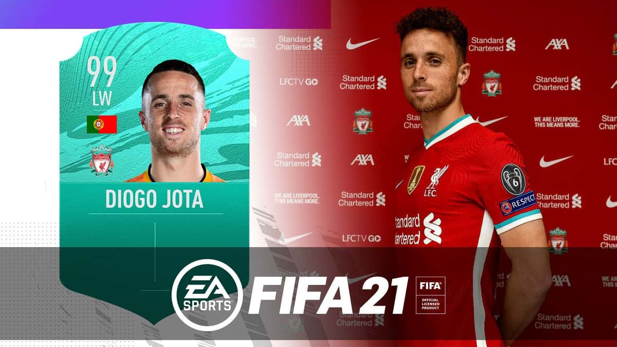 L'équipe FIFA 21 de Diogo Jota