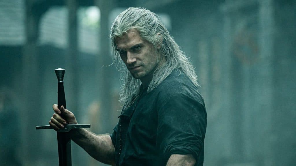 Geralt dans la série Netflix The Witcher