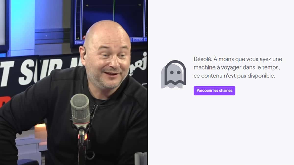 Cauet banni de Twitch