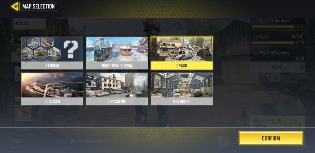 Maps de CoD mobile