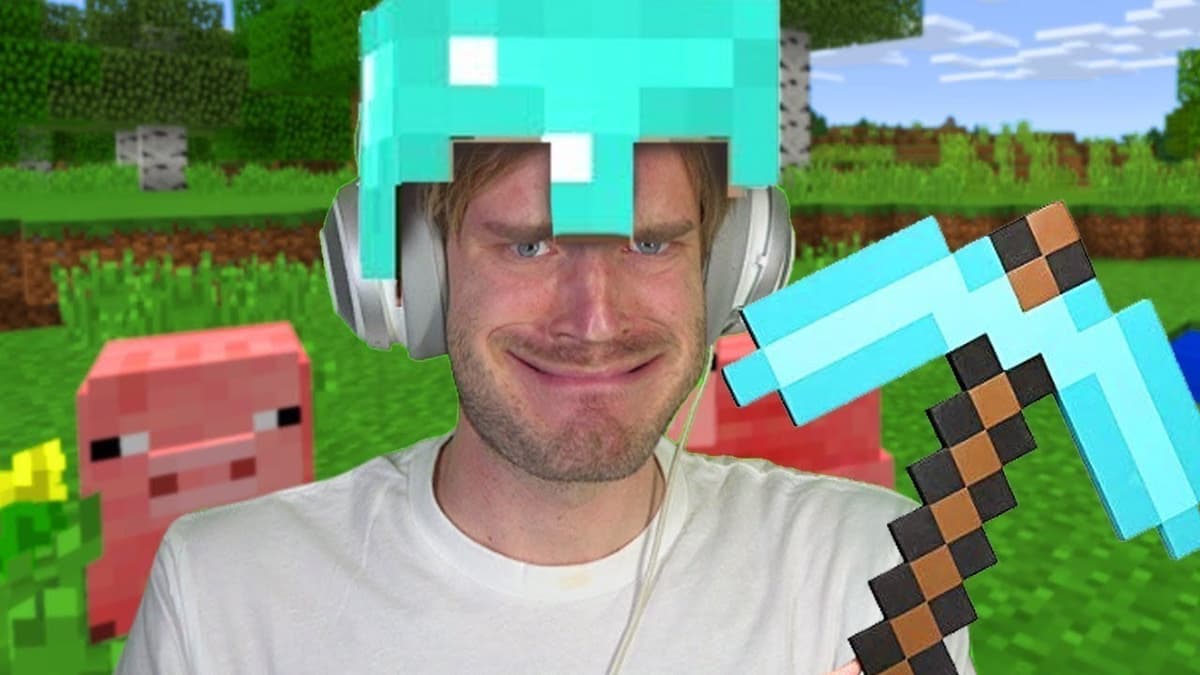 PewDiePie compte bien faire de longues sessions sur Minecraft