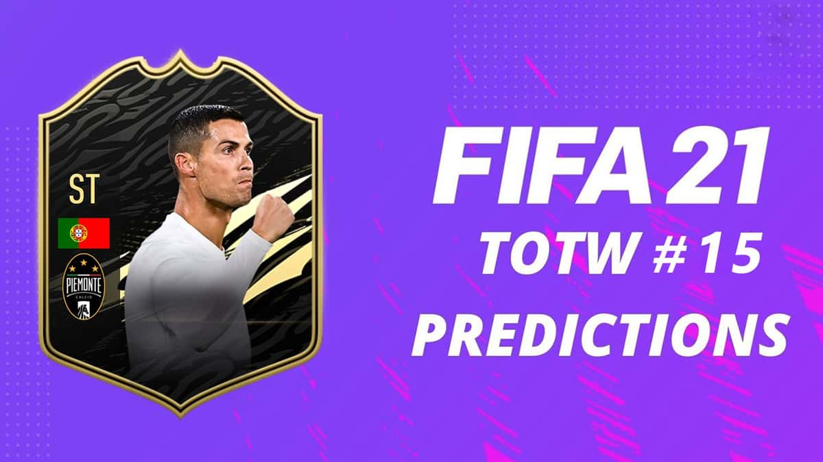 Prédictions TOTW 15 FIFA 21