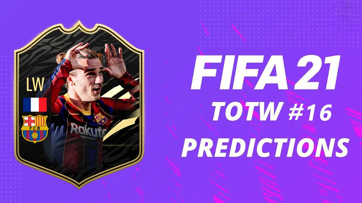 Prédictions TOTW 16 FIFA 21