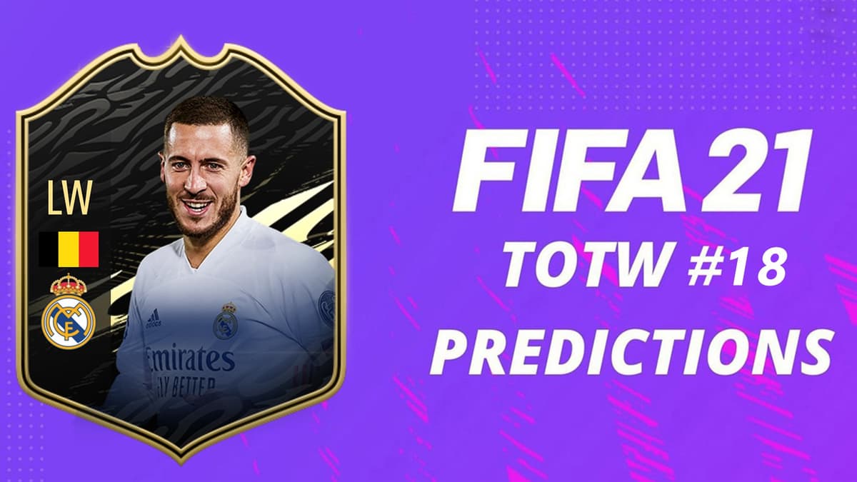 Prédictions TOTW 18 FIFA 21