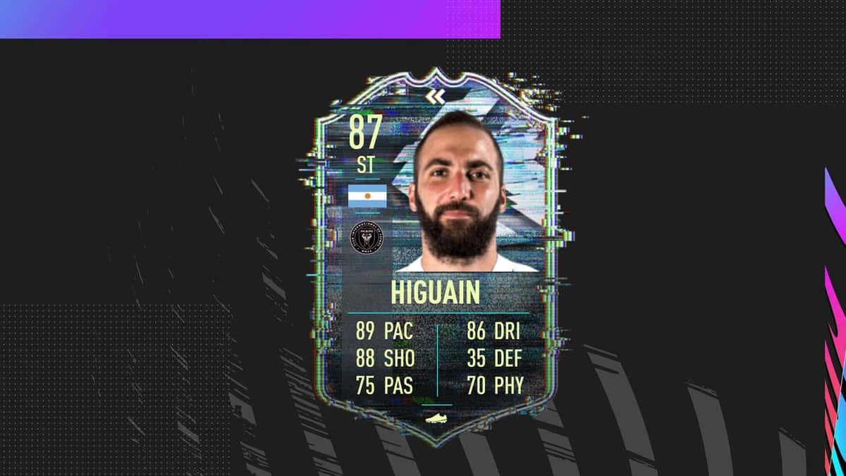 DCE Gonzalo Higuain Flashback FIFA 21