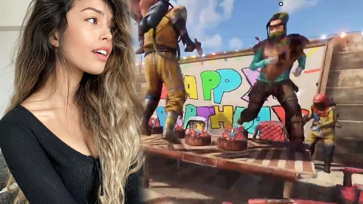 Valkyrae a eu droit à une belle fête d'anniversaire sur Rust