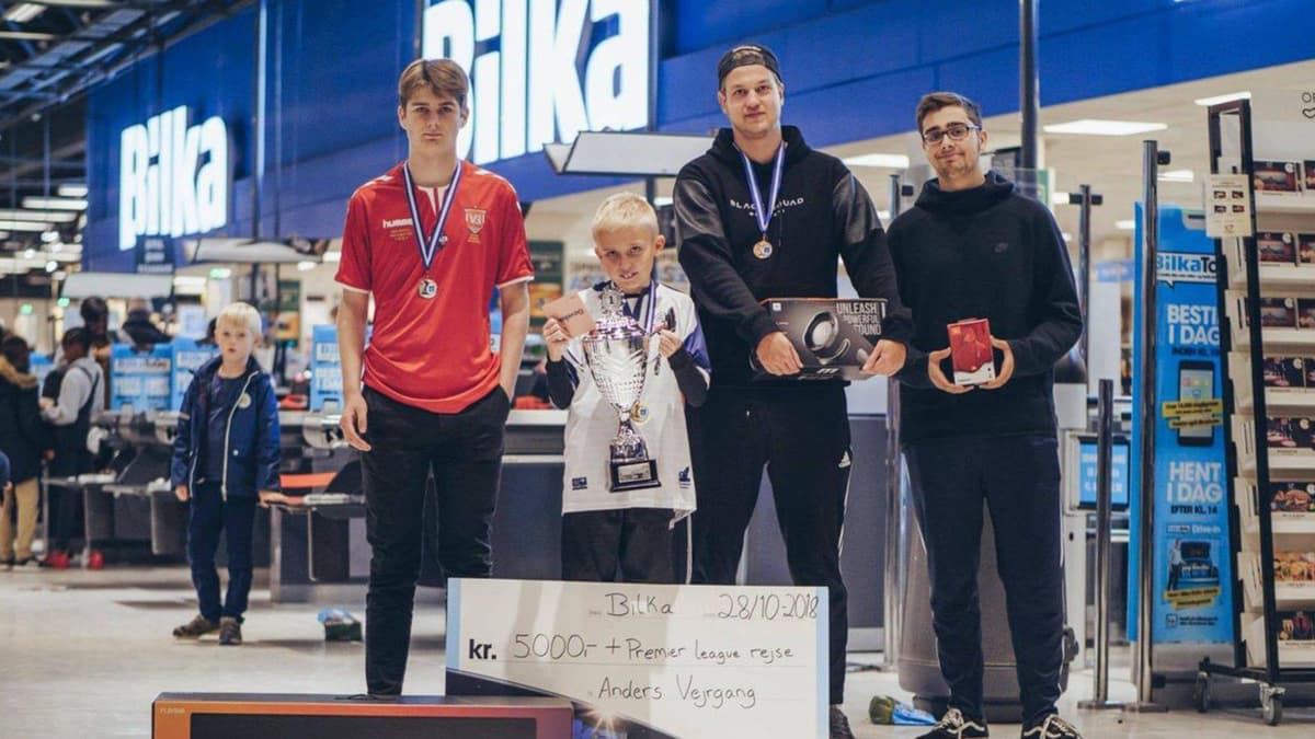 Anders Vejrgang champion du Danemark à 12 ans