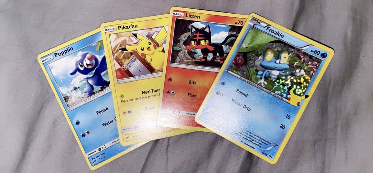 Cartes Pokémon McDonald's