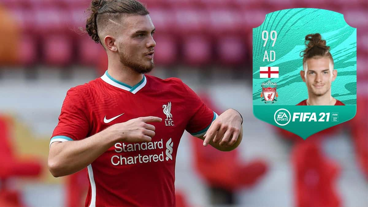 Harvey Elliott FIFA 21 Ultimate Team Liverpool