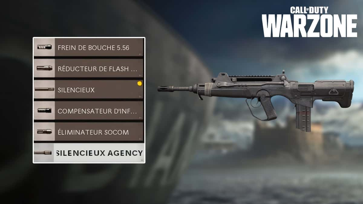 Nerf silencieux Black Ops Cold War sur Warzone