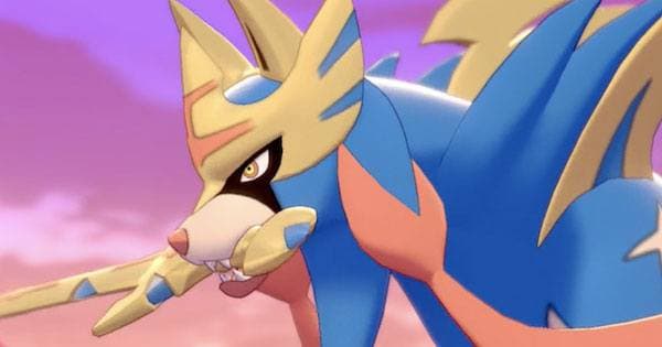 Zacian dans Pokémon Épée et Bouclier