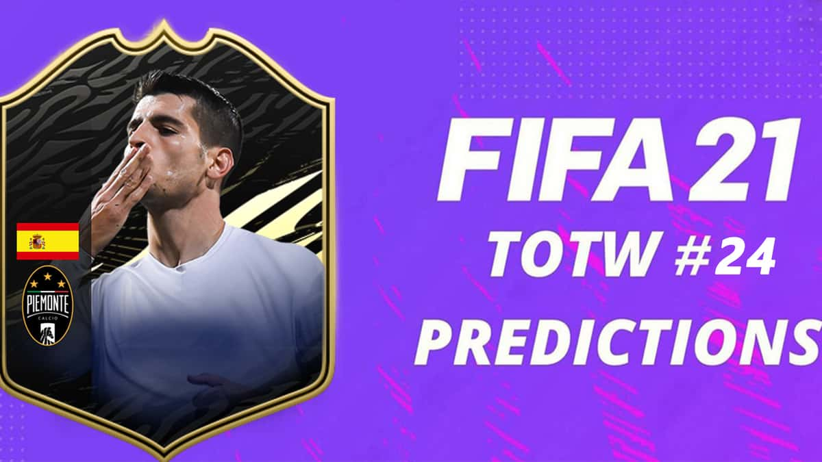 Prédictions TOTW 24 FIFA 21