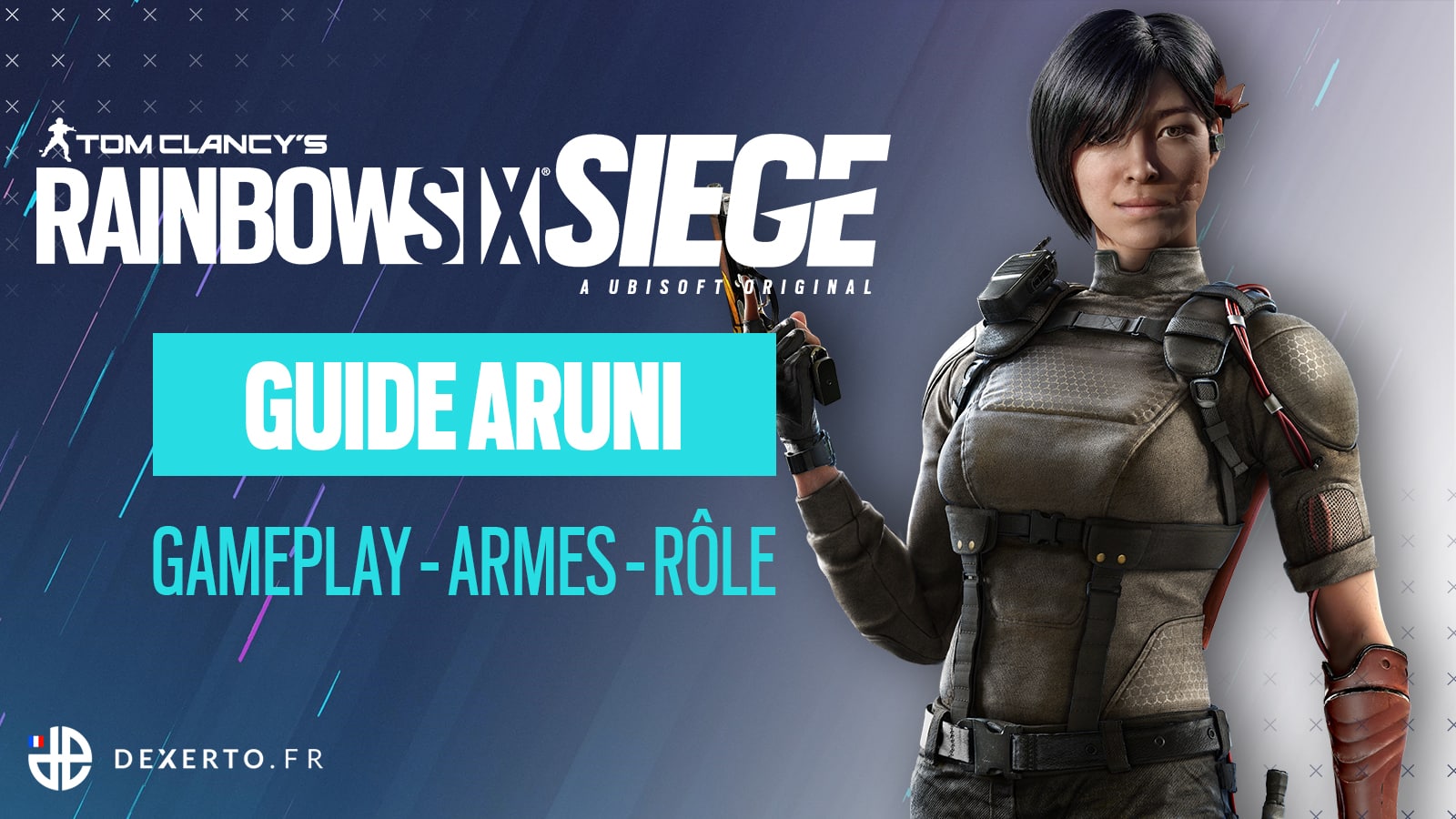 Guide de lAgent Aruni sur Rainbow Six Siege Armes équipement rôle