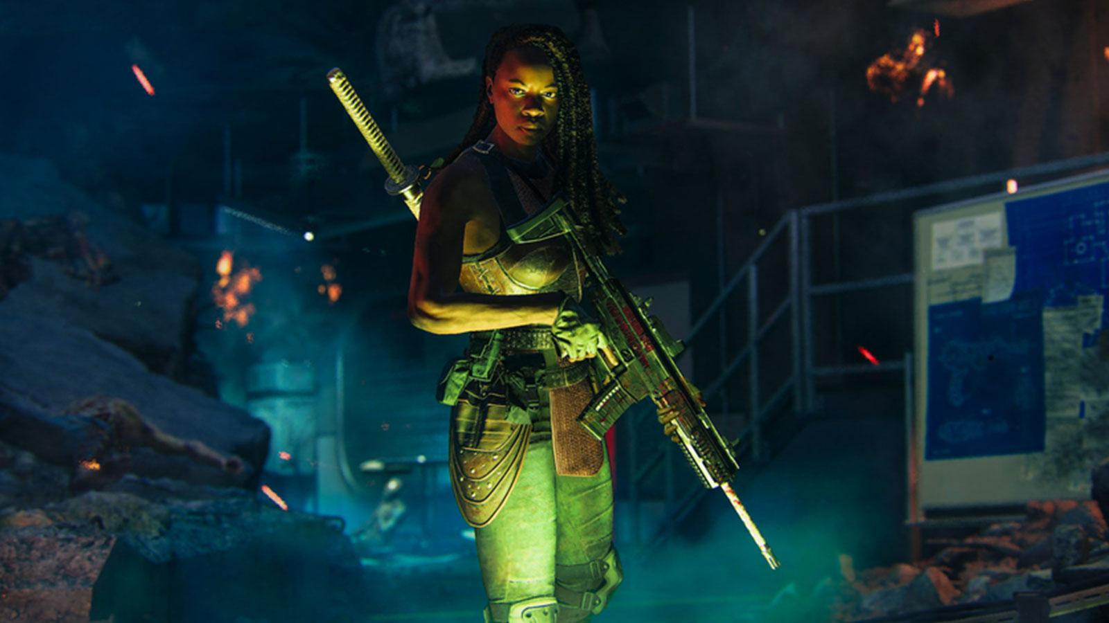 Michonne dans Modern Warfare 3