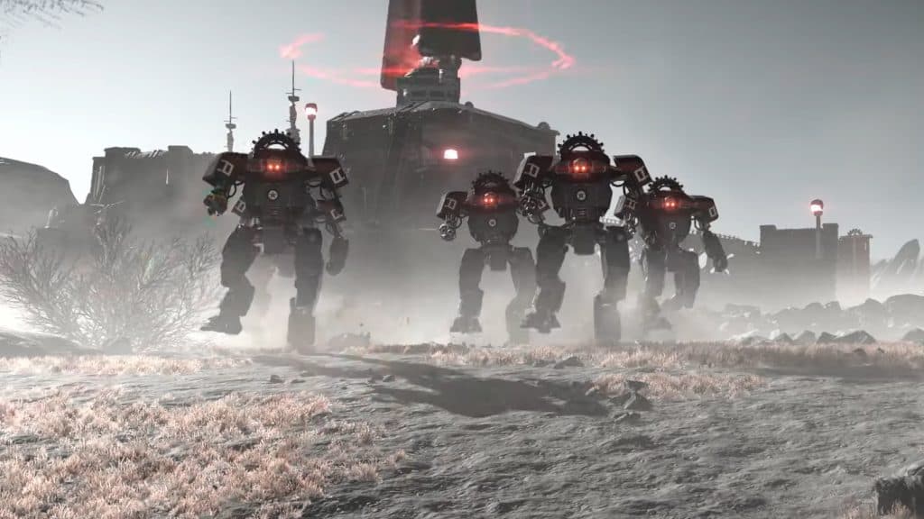 Ennemis Automatons dans Helldivers 2