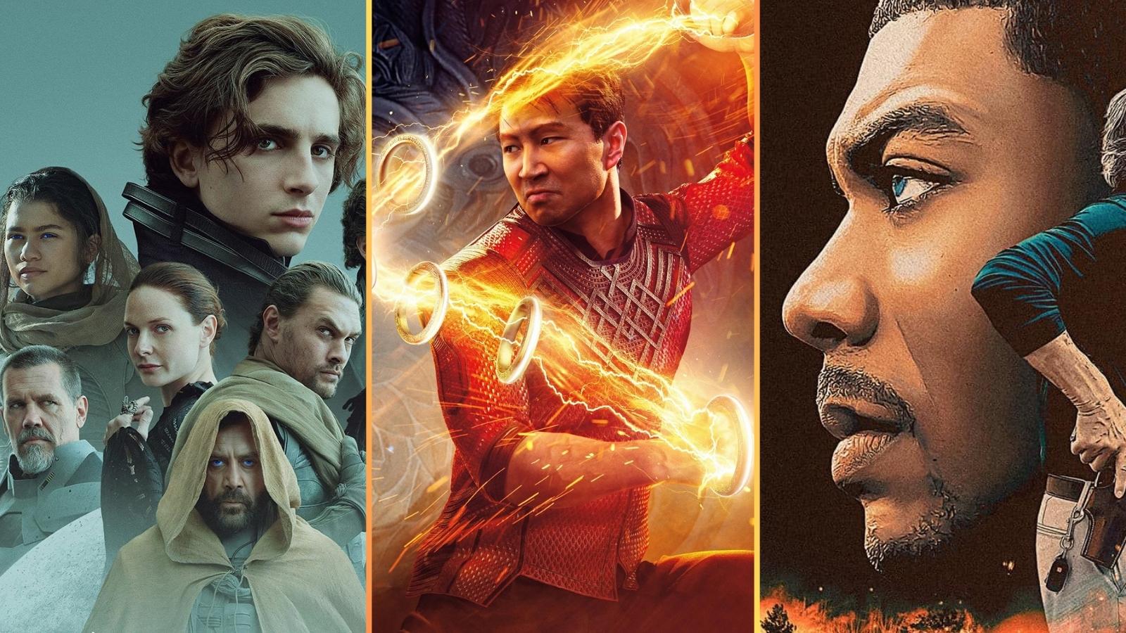 les visuels clé de dune, shang-chi et rebel ridge dans les films sortis en streaming en septembre 2024