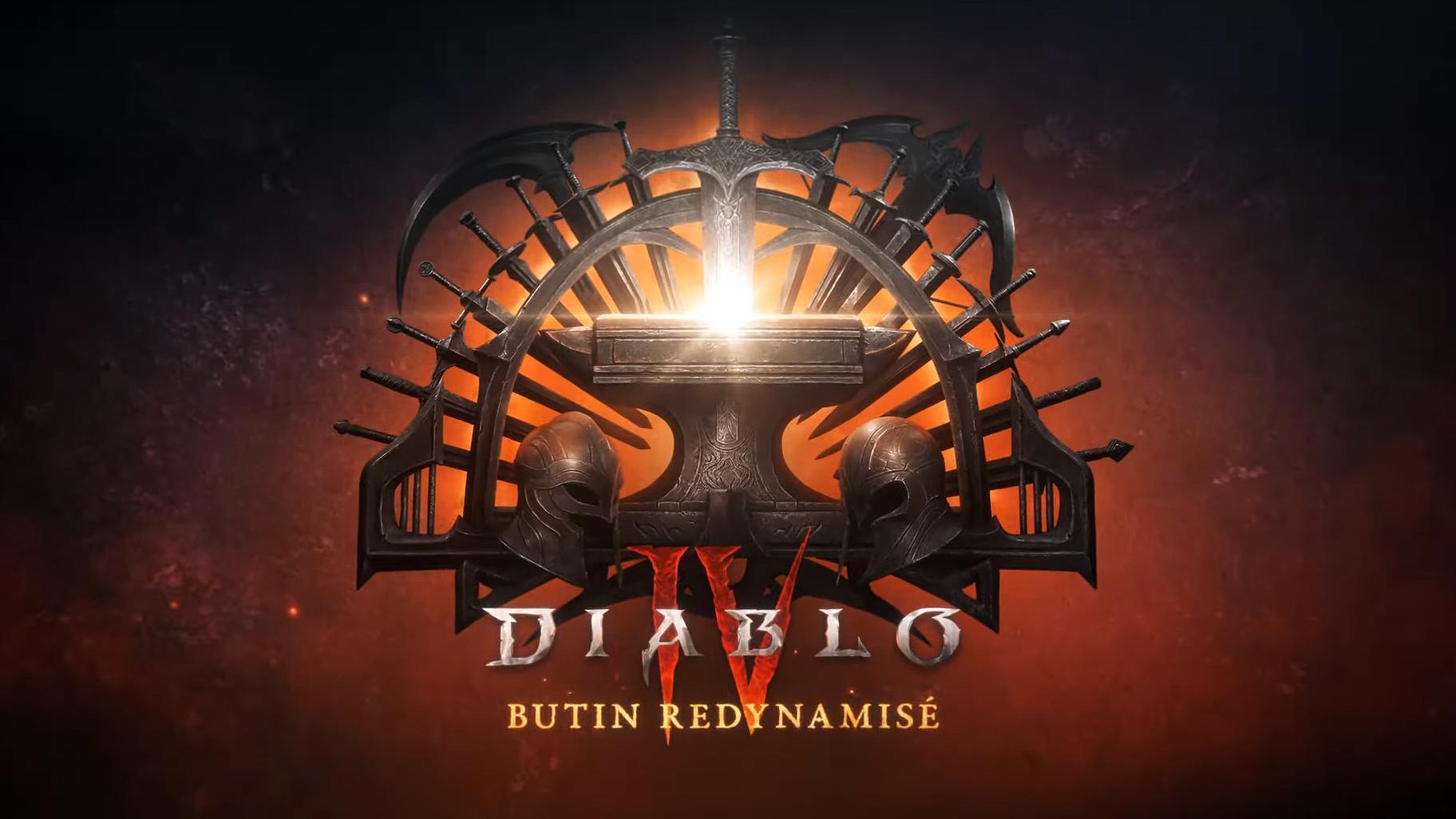 Logo Saison 4 Butin Redynamisé de Diablo 4