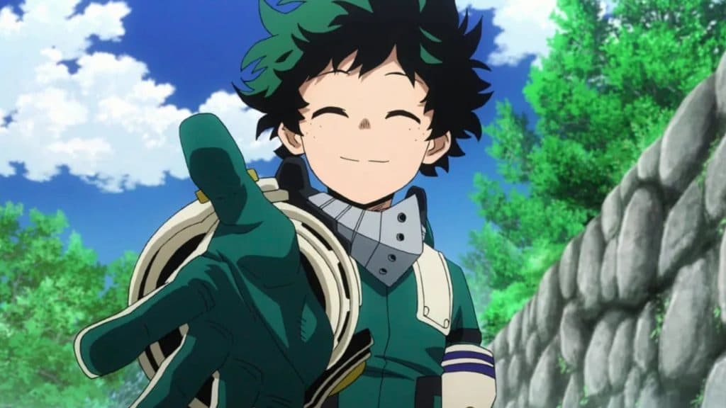 deku alias midoriya izuku dans my hero academia