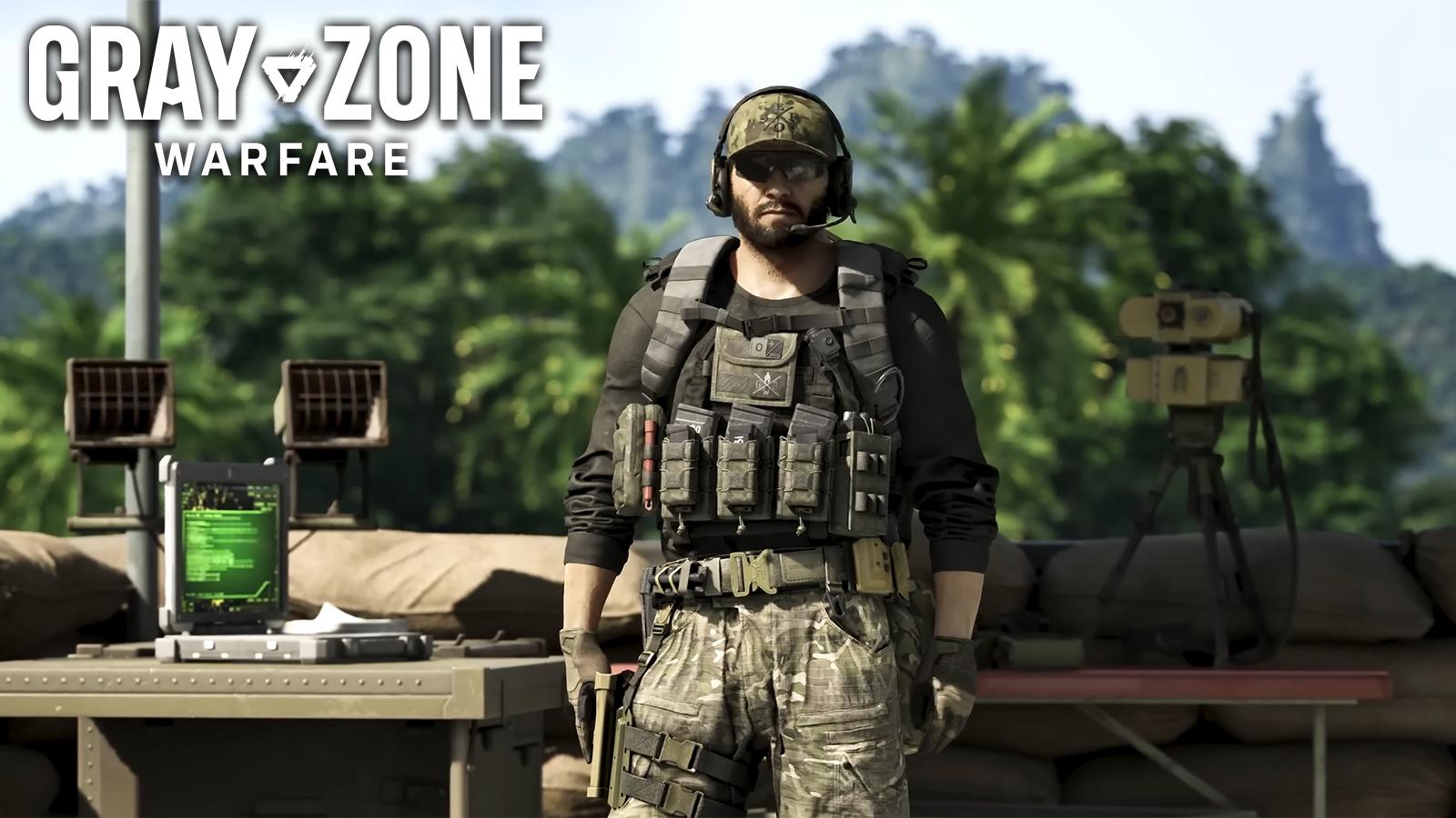 Personnage de Gray Zone Warfare avec un gilet pare-balles