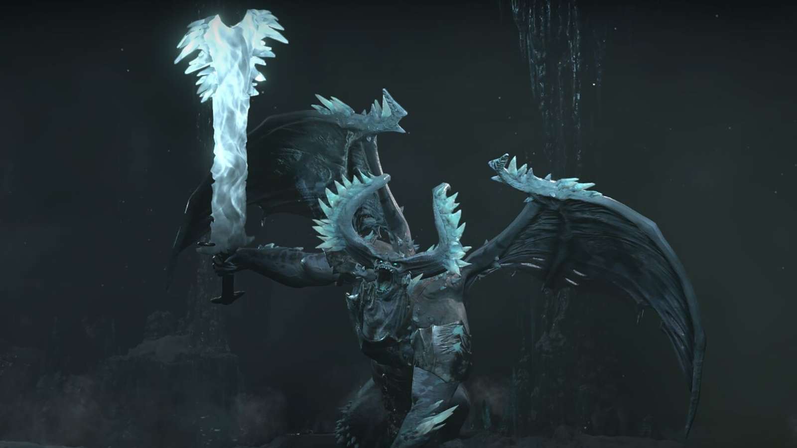 Boss Bête dans la Glace de Diablo 4