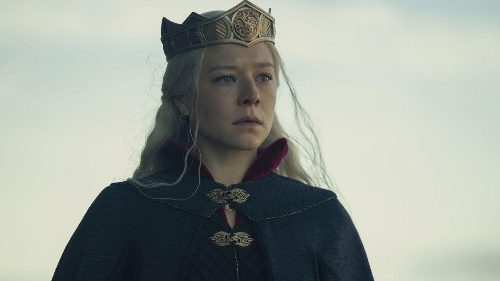 Rhaenyra Targaryen (Emma D'Arcy) dans House of the Dragon