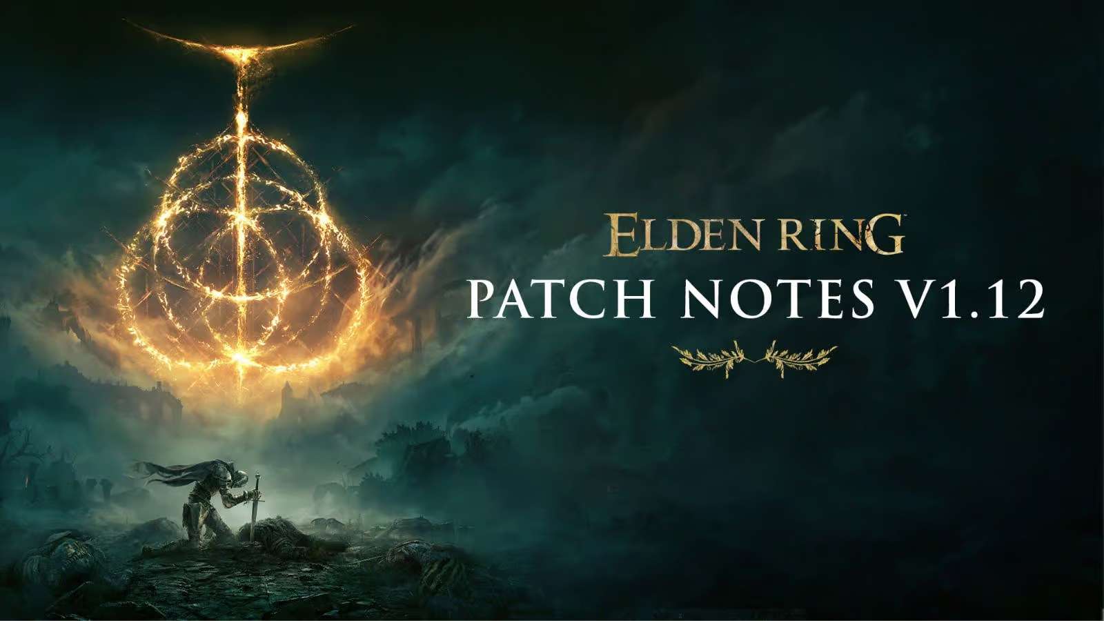 Annonce du patch note 1.12 de Elden Ring