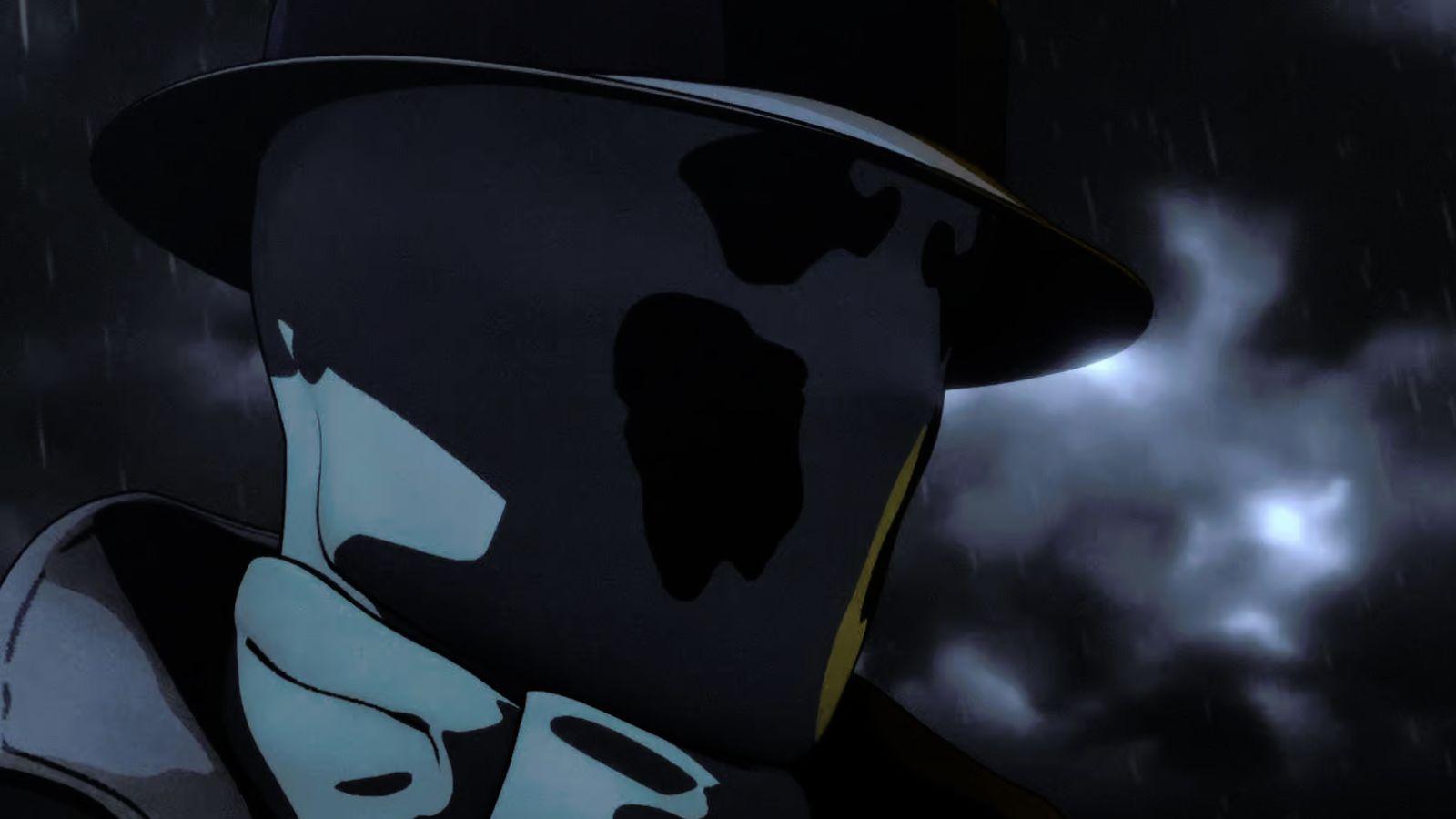 Rorschach dans le trailer du film d'animation Watchmen : Chapter I & II