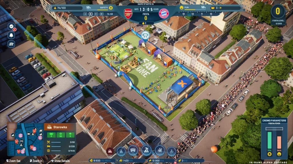 Gameplay Copa City