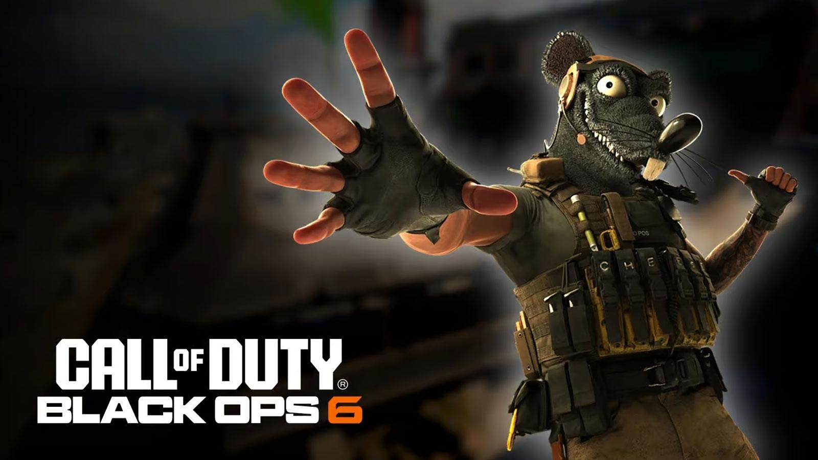 Skin de rat Call of Duty Black Ops 6