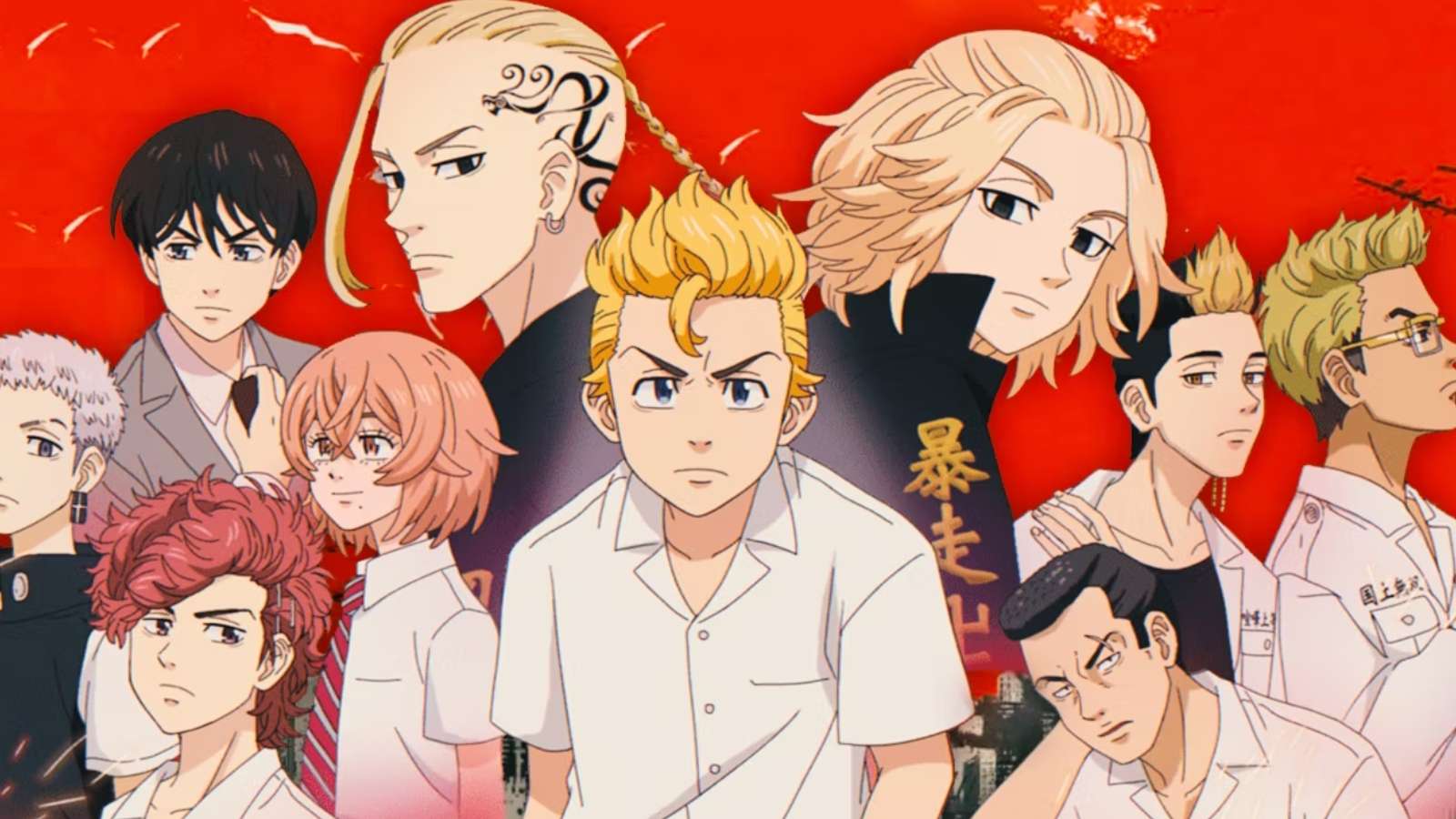 casting de l'anime tokyo revengers