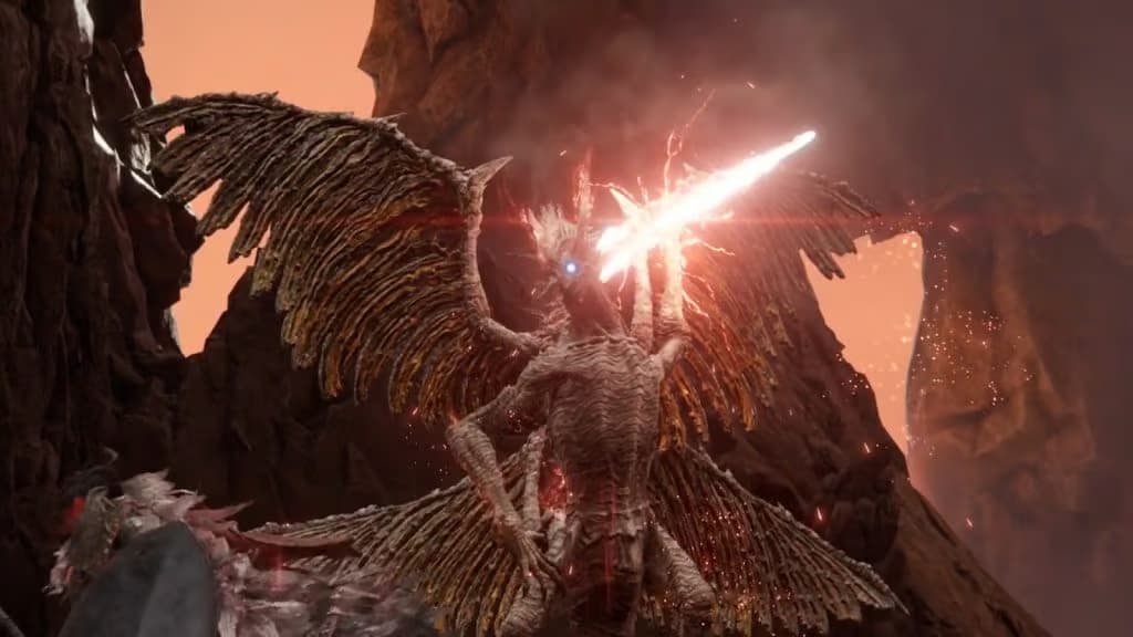 Combat Sennesax, dragon ancien dans Elden Ring Shadow of the Erdtree