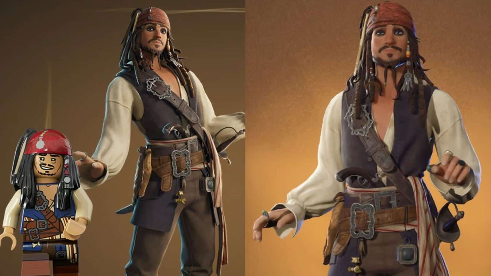 Skin Jack Sparrow Fortnite