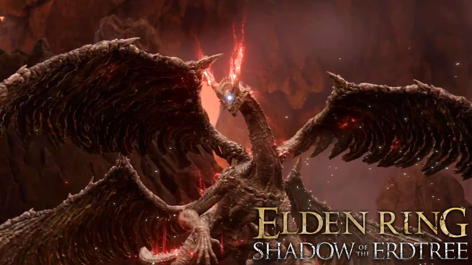Sennesax, dragon ancien dans Elden Ring Shadow of the Erdtree