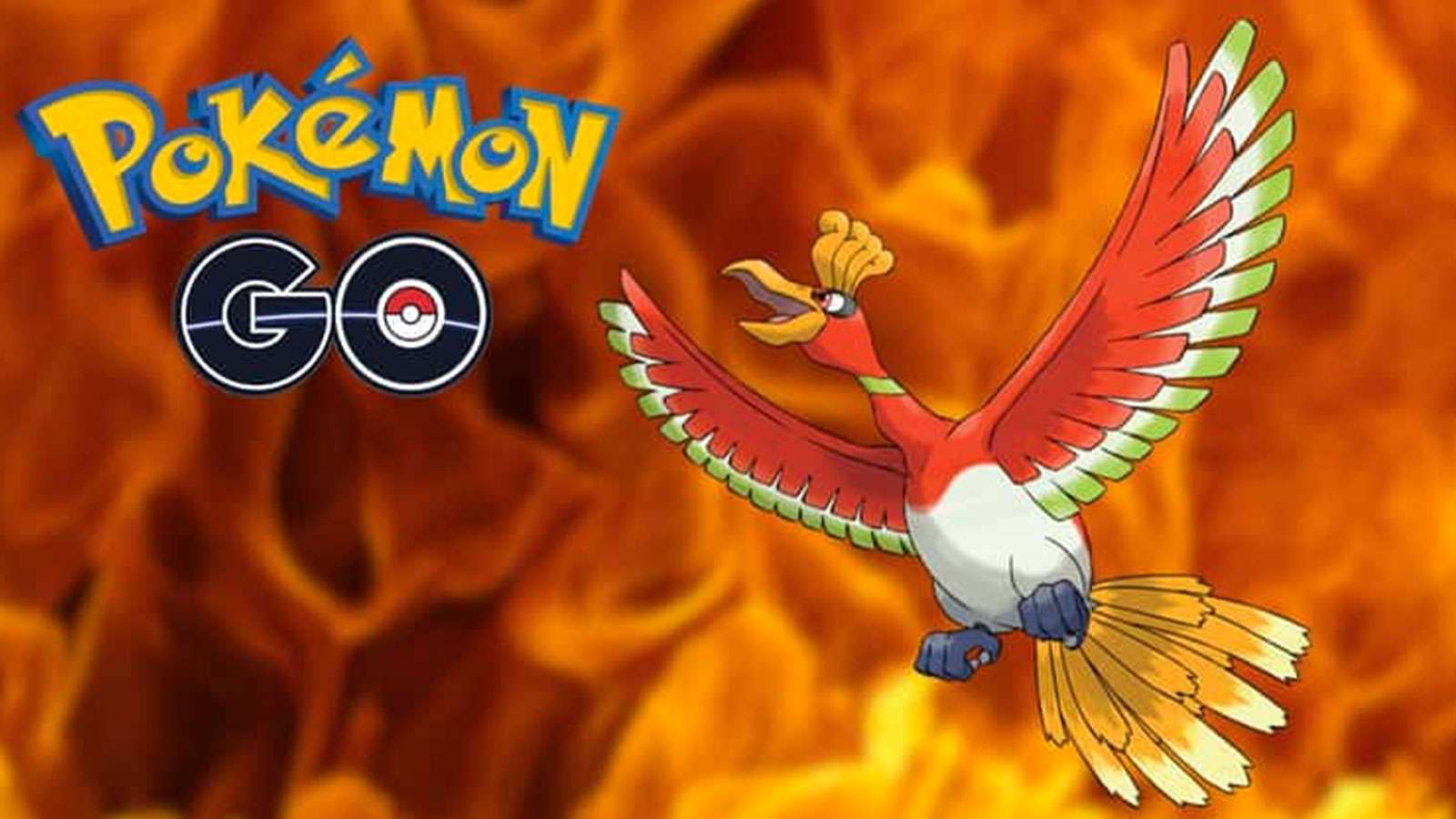 Ho-Oh dans les flammes