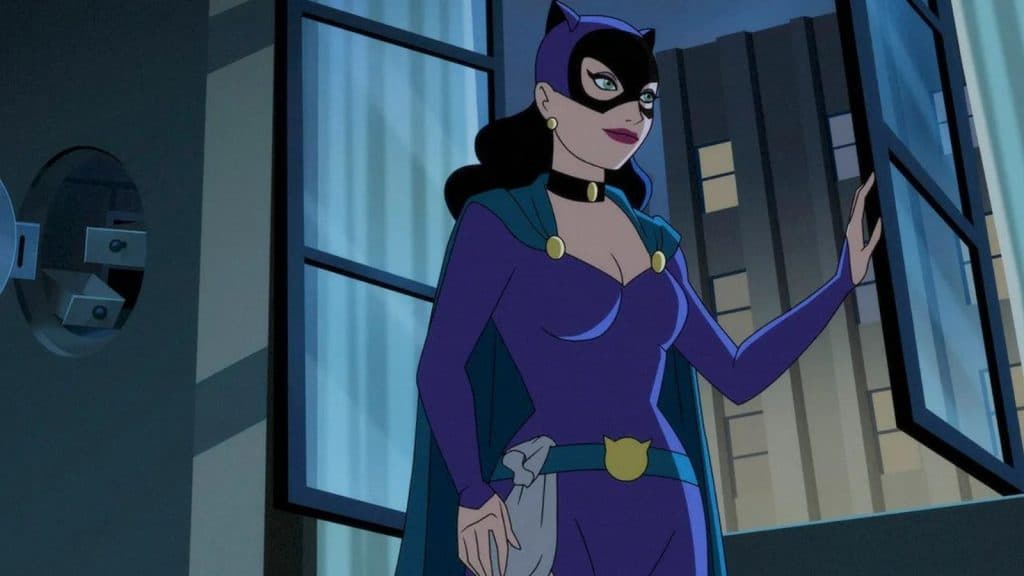 Catwoman in der Zeichentrickserie Batman: Caped Crusader