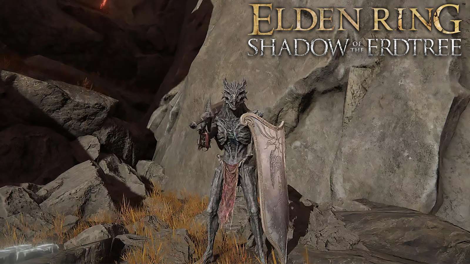 Joueur de Elden Ring Shadow of the Erdtree avec une apparence de dragon ancien