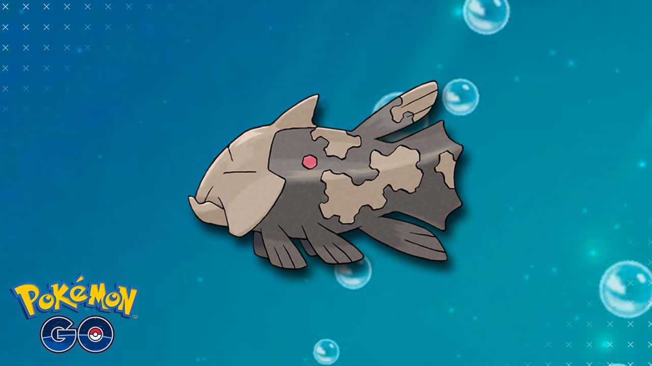 Relicanth dans l'eau Pokémon Go
