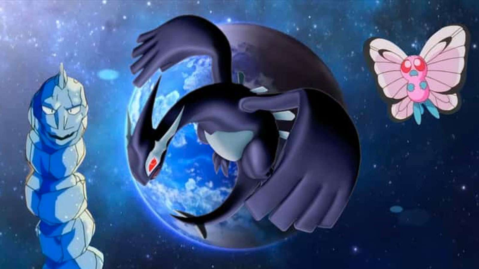 Des Pokémon dans l'espace