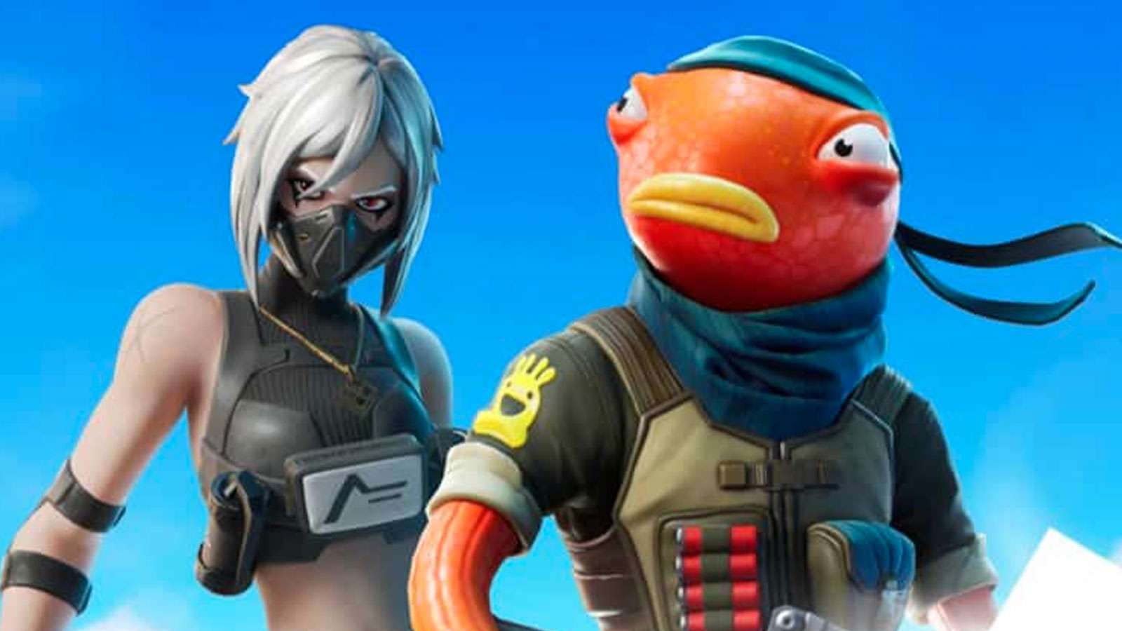 Deux skins de Fortnite