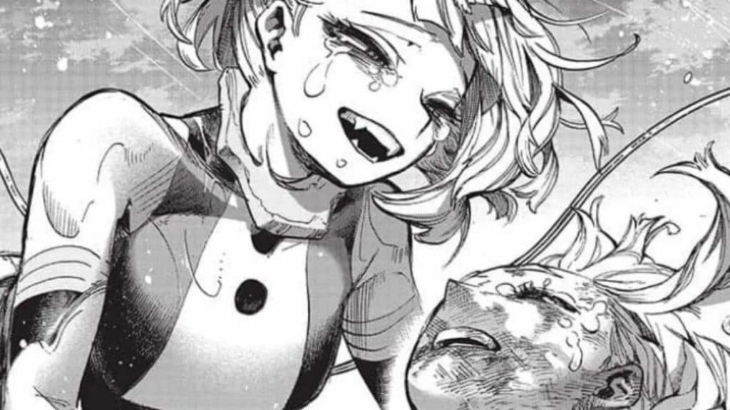 Himiko Toga dans le chapitre 395 de My Hero Academia