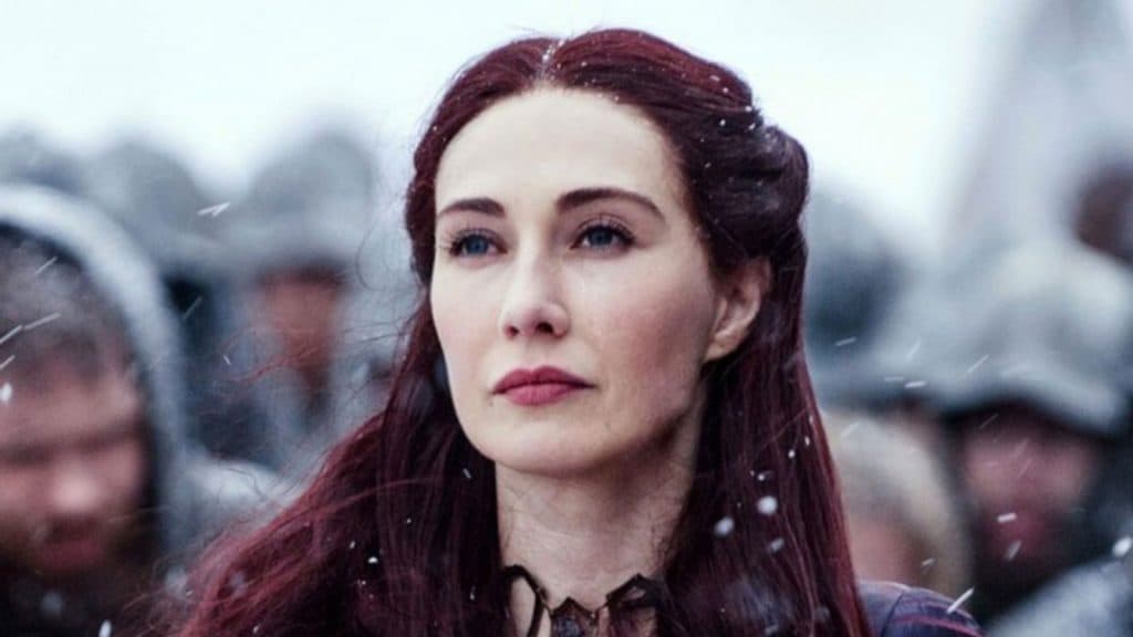 Mélisandre (Carice van Houten) dans la série Game of Thrones