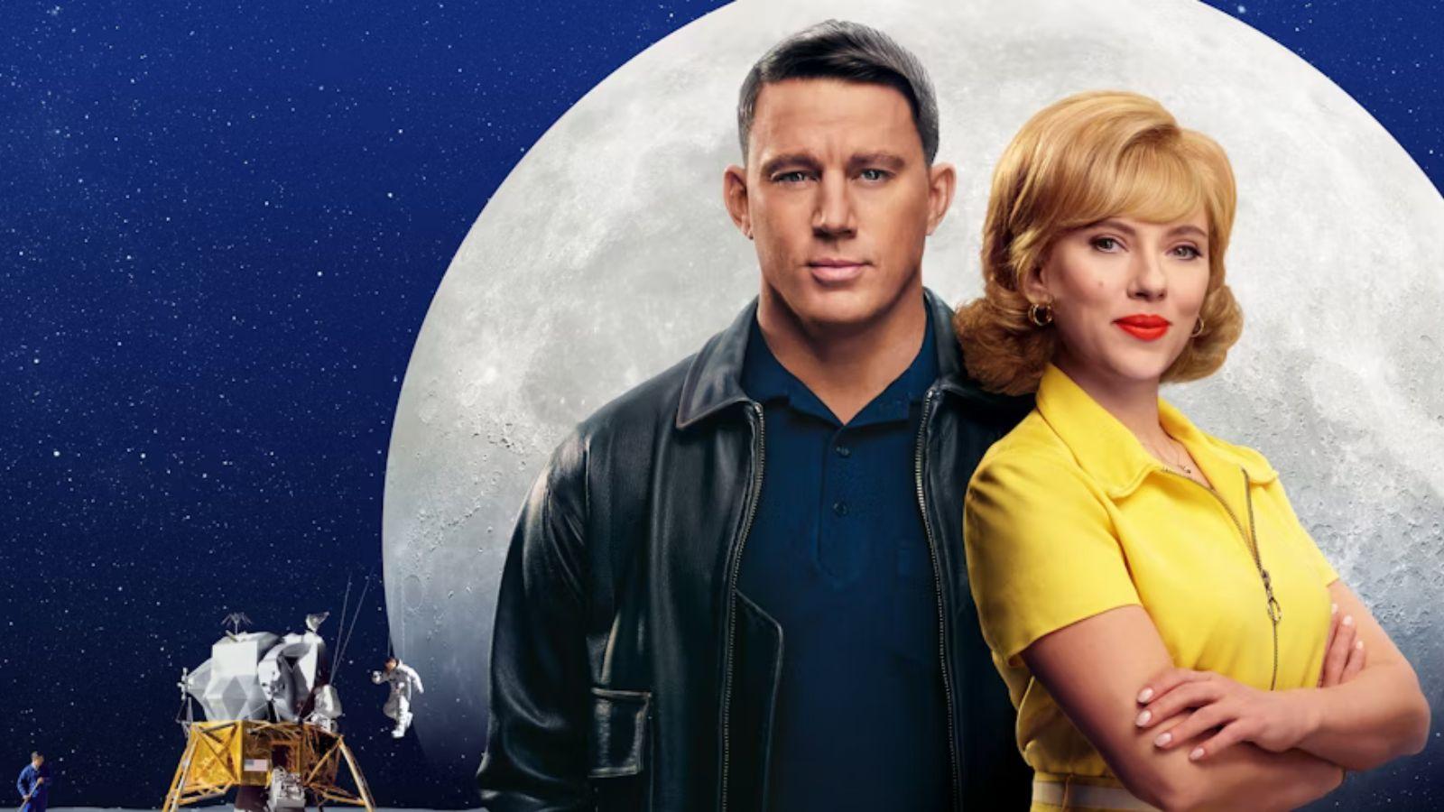 Cole Davis (Channing Tatum) et Kelly Jones (Scarlett Johansson) dans To The Moon