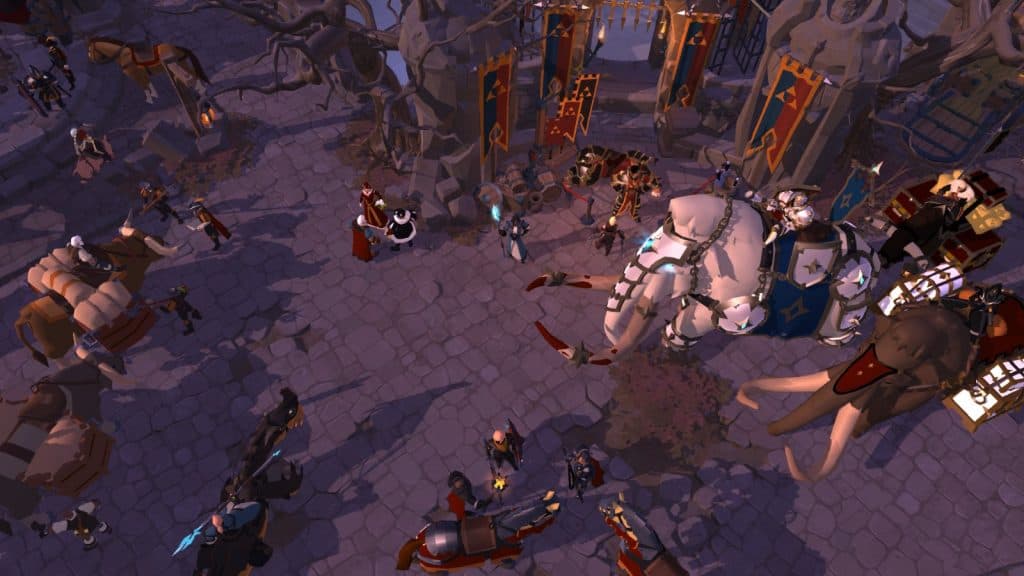 Capture d'écran du MMORPG Albion Online