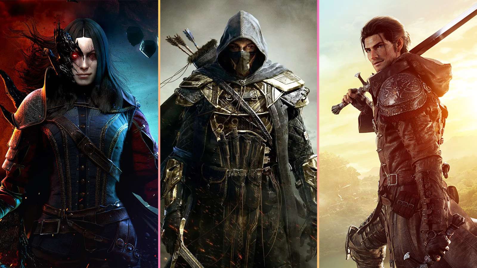 Personnage de New World, The Elder Scrolls Online et Final Fantasy XIV