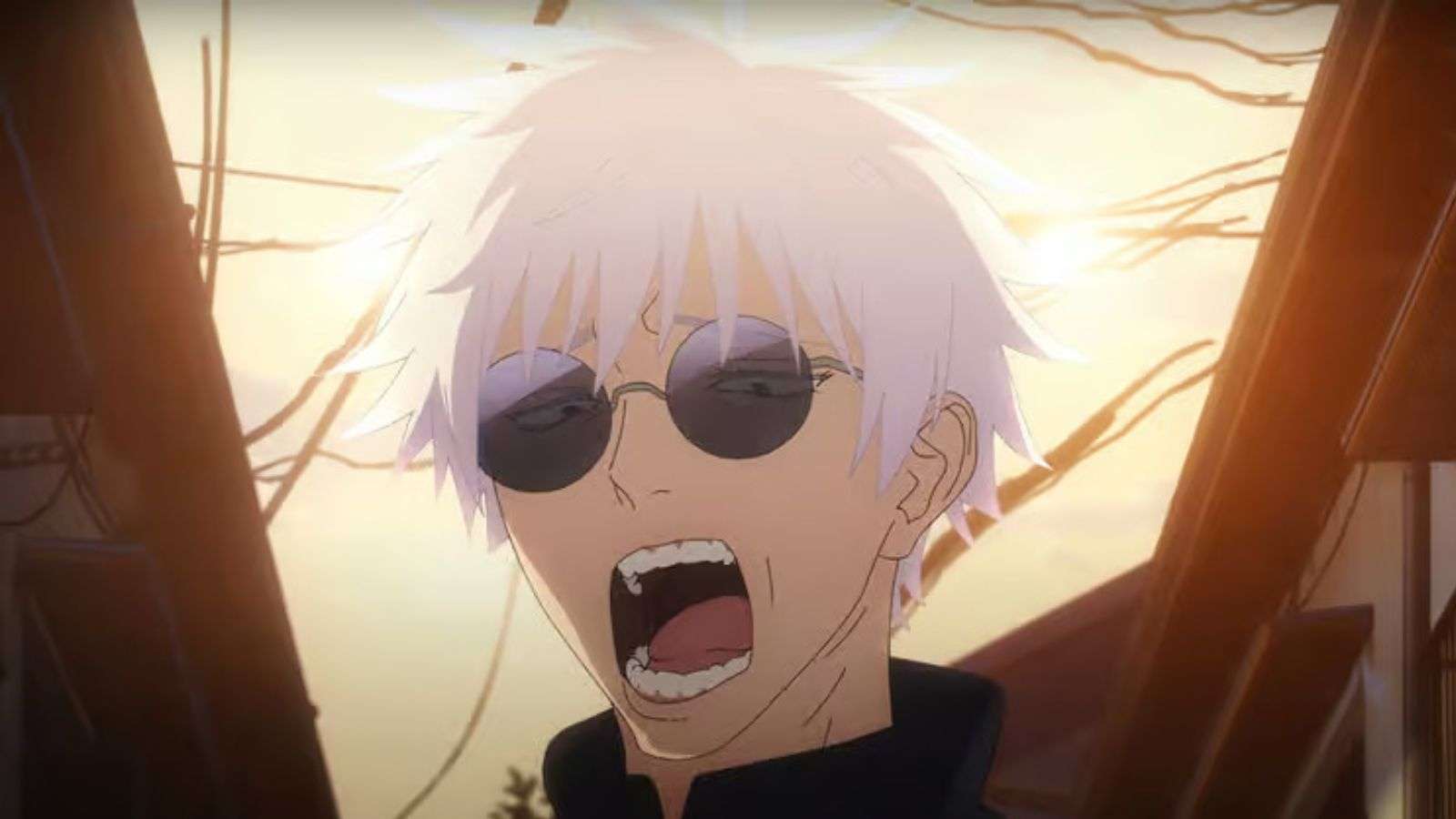 Satoru Gojo dans l'anime Jujutsu Kaisen