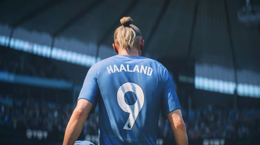 Erling Haaland dans EA FC 24