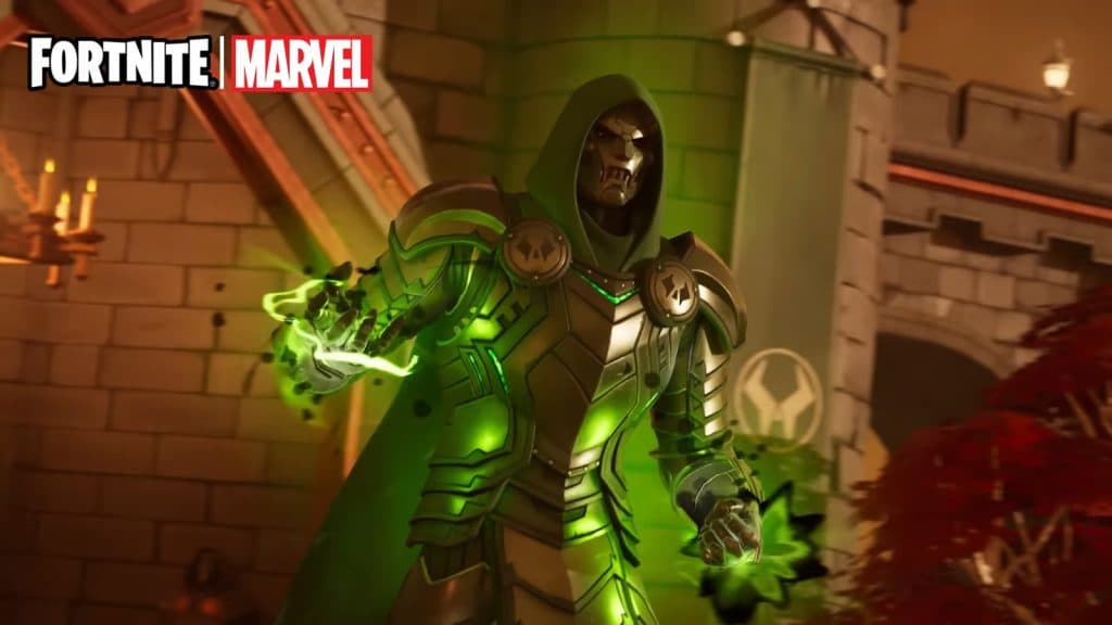 Dr Doom dans Fortnite Chapitre 5 Saison 4