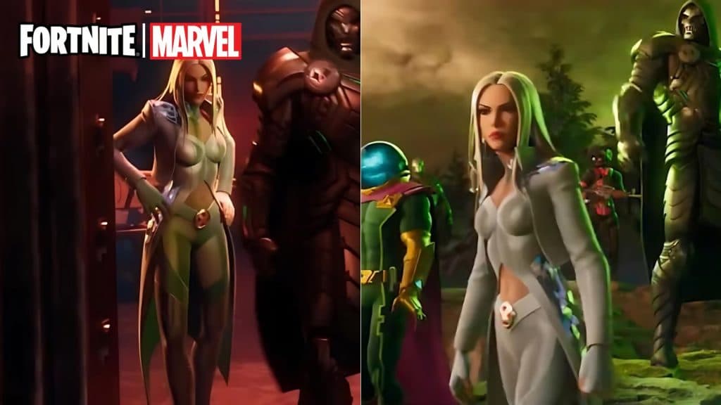 Emma Frost dans Fortnite Chapitre 5 Saison 4