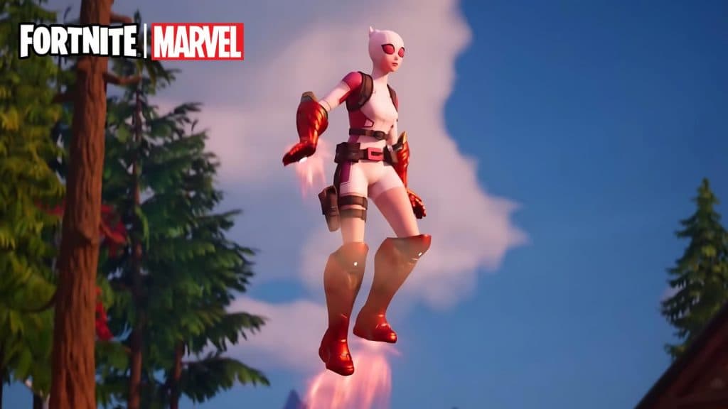 Gwenpool dans Fortnite Chapitre 5 Saison 4